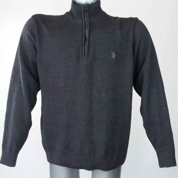 U.S. Polo Assn. Other - US Polo Assn Men's Large Pull Over 1/4 Zip Sweater